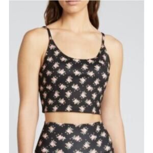 Alice + Olivia Penny Low Scoop Neck Crop Top Size Size Medium NWT
